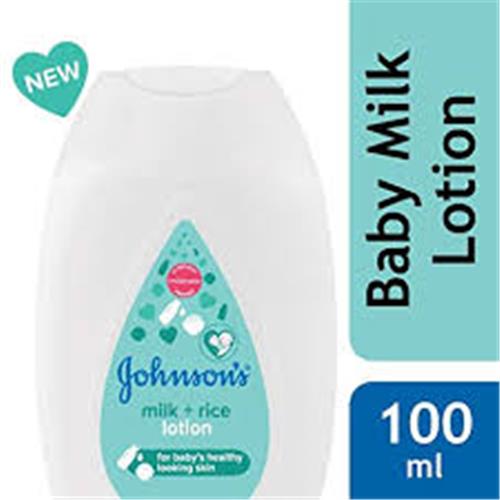 JOHNSON'S BABY LOTION RICE+MILK 100ml